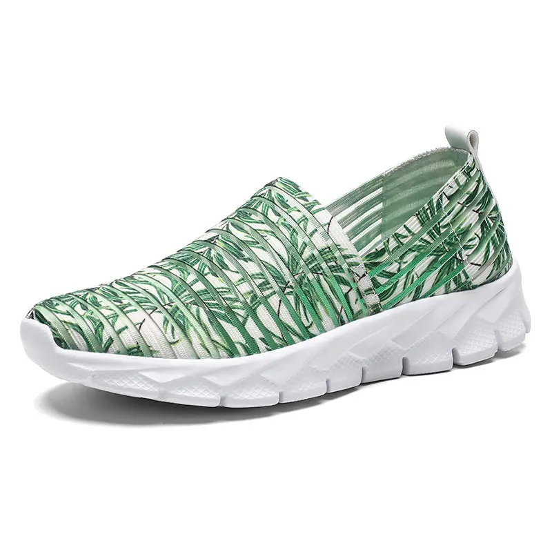 

2019 Summer Fashion Women Flat Platform Shoes Female Breathable Mesh Casual Shoes Moccasin Zapatos Mujer Ladies Boat Shoes