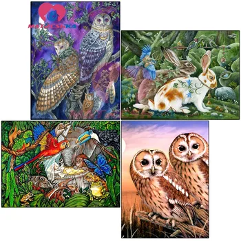 

diamond embroidery owl 5d diy diamond painting diamond mosaic sale picture of rhinestones paintings from crystals Handicraft