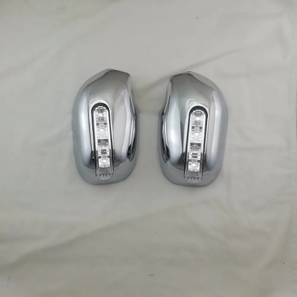 

For TOYOTA CAMRY XV30 2002-2006 Door Mirror Cover With LED Overlay Frame Panel Rearview Trim Rear View Chrome Car Styling