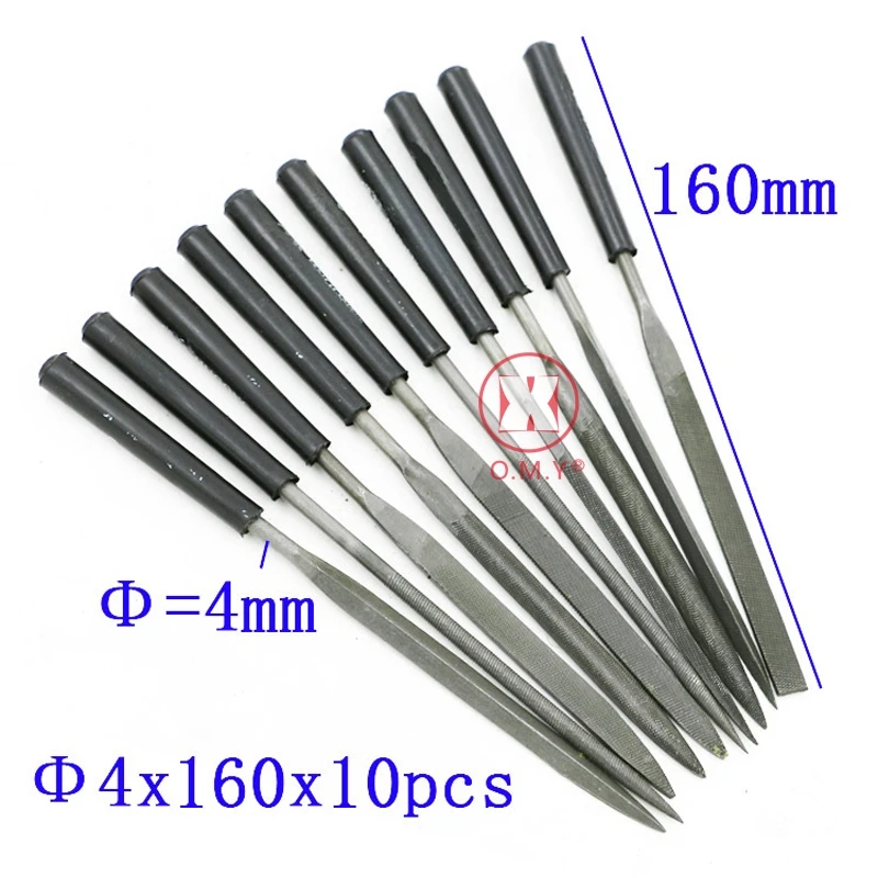 10pcs 160mm Wood Carving Tool Mini File Set Microte Needle Rasp Filling