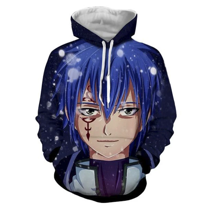 

FAIRY TAIL Hoodies Men Natsu 3d Print Hooded Sweatshirts Mens Long Sleeve Anime 3d Hoodie 3D Pullovers Cosplay Jumpers Clothing
