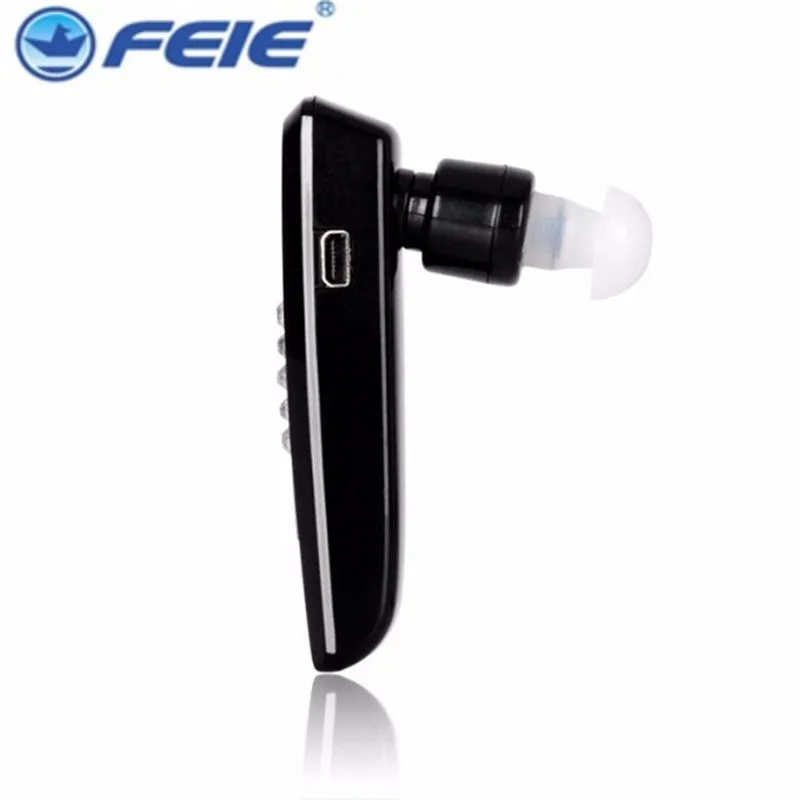 Изысканный bluetooth стиль аккумуляторные слуховые аппараты для глухоты 1 шт. S 101