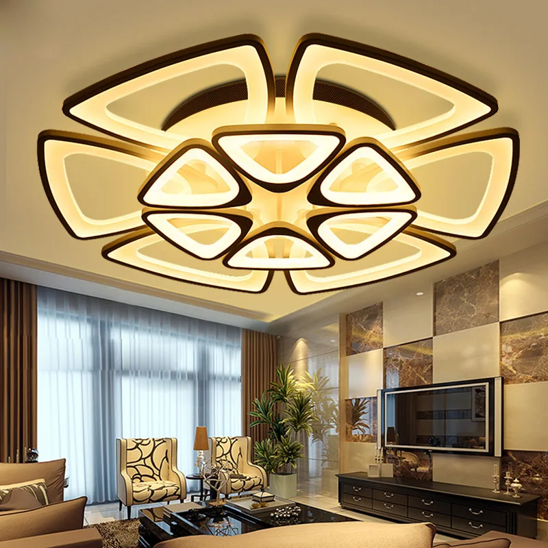 Modern Acrylic LED Ceiling Lamps Interior Lighting and ...