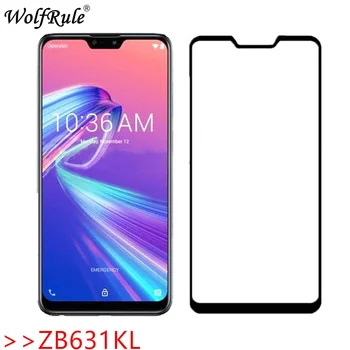 Перейти на Алиэкспресс и купить 2 шт полный клей покрытие стекло для Asus Zenfone Max Pro M2 Закаленное стекло протектор экрана для Asus Zenfone Max Pro M2 ZB631KL стекло