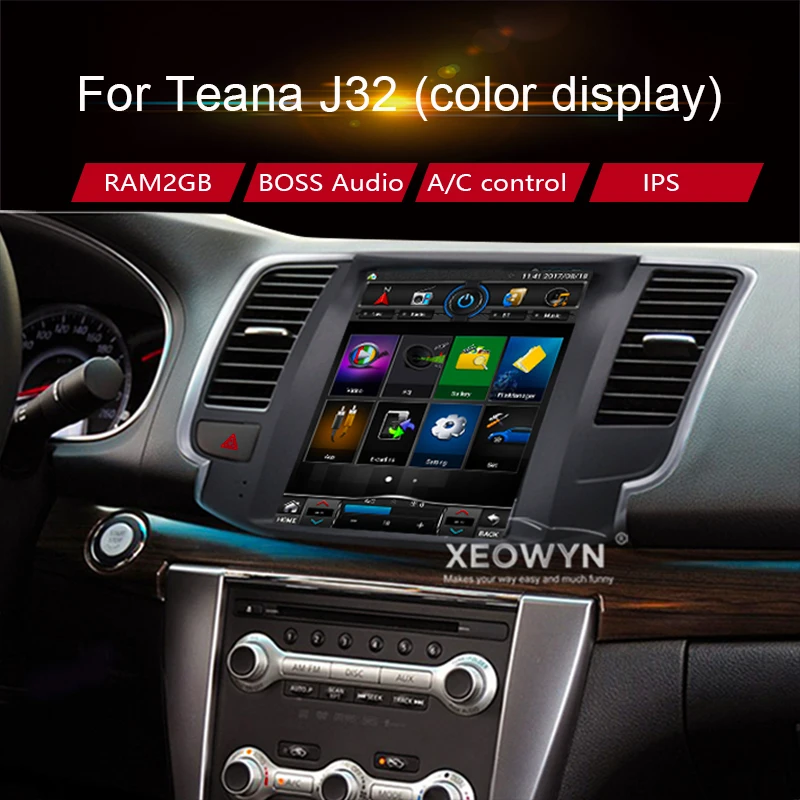 

Android 7.0 GPS Navigation 10.1" for Nissan teana J32 2008-2012 RAM2GB Car Radio 1080P Video Bluetooth WIFI mirrorlink