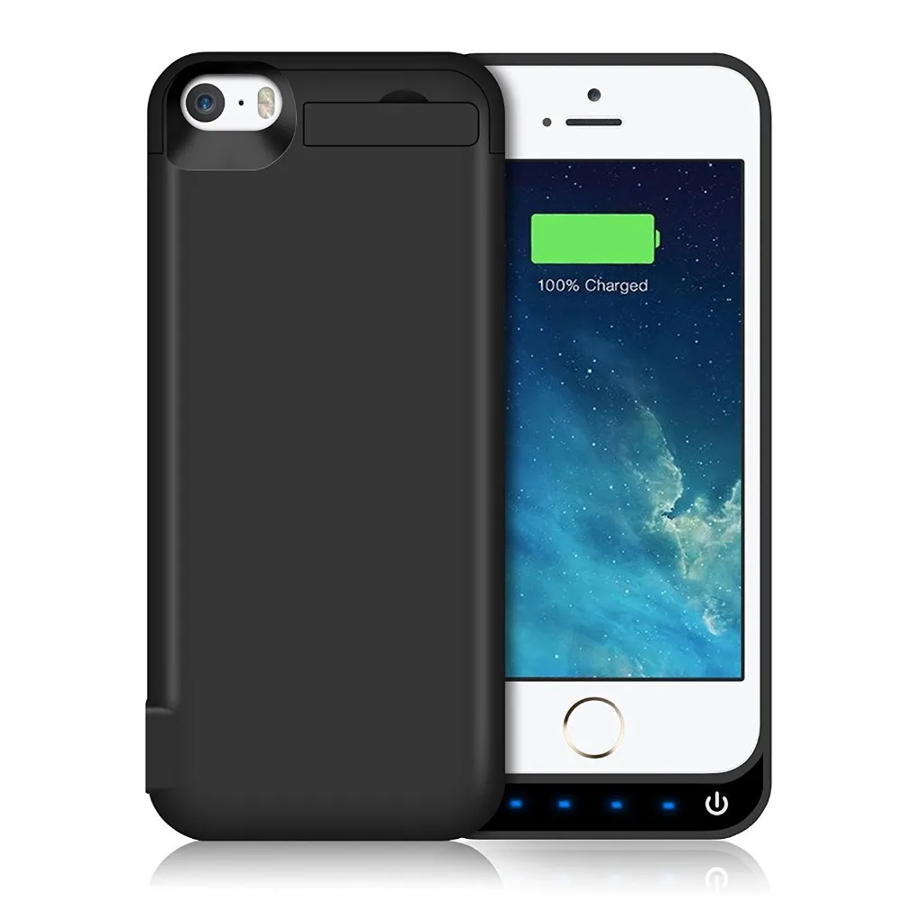 bilder für Neue 4600 mAh Portable Backup Externes Ladegerät Fall Energienbank Pack Aufladen-kasten-abdeckung Für iPhone 5/5 S/SE Batterie fall bilder für Neue 4600 mAh Portable Backup Externes Ladegerät Fall Energienbank Pack Aufladen-kasten-abdeckung Für iPhone 5/5 S/SE Batterie fall