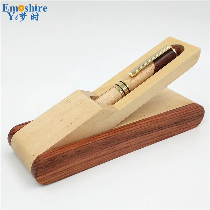Emoshire Rosewood pen set red wood pen custom spot wholesale company meeting gift customization (21)