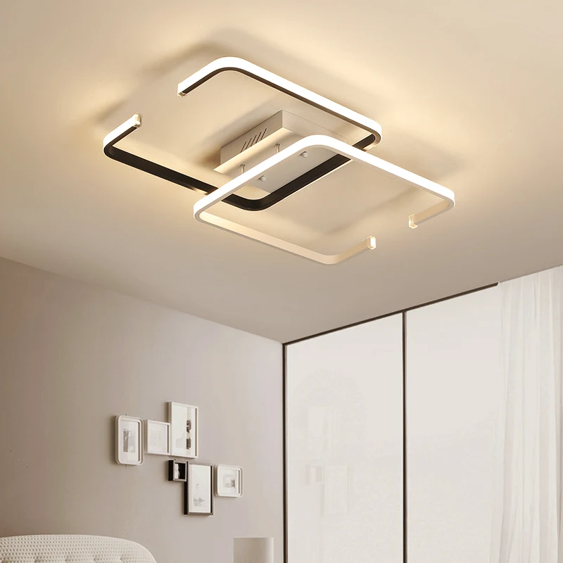 

Modern LED ceiling Lights for Living Room Bedroom Kitchen LED Ceiling Lamp Dimmable with Remote Light Fixtures luminaria de teto