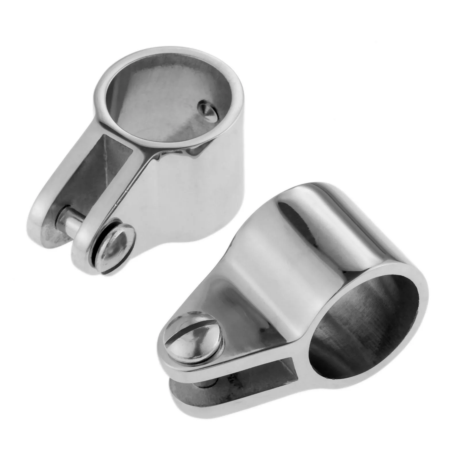 2 Pcs Kayak Boat 316 Stainless Steel Bimini Top Jaw Slides 25mm 1 Inch Hardware Fitting Yacht Rowing Boats Accessories Marine