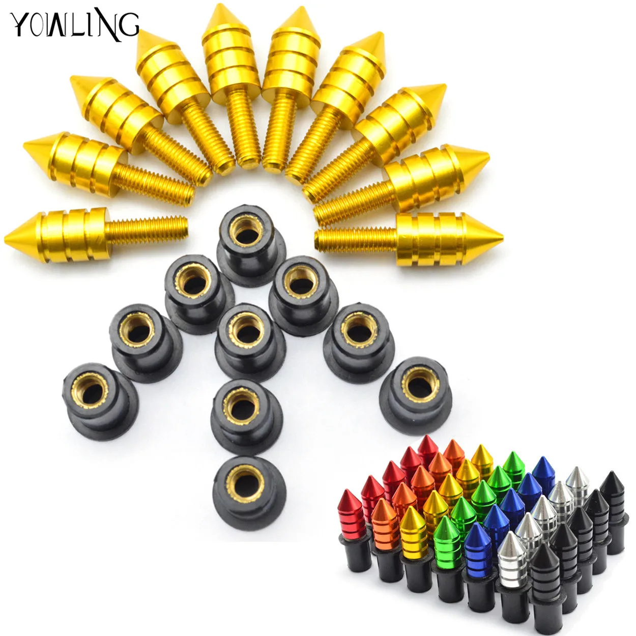 Motorcycle custom fairing screw bolt windscreen screw for Yamaha TMAX 500 TMAX 530 T-MAX500 T-MAX530 T MAX 500 530 YZF R1 R3 R6
