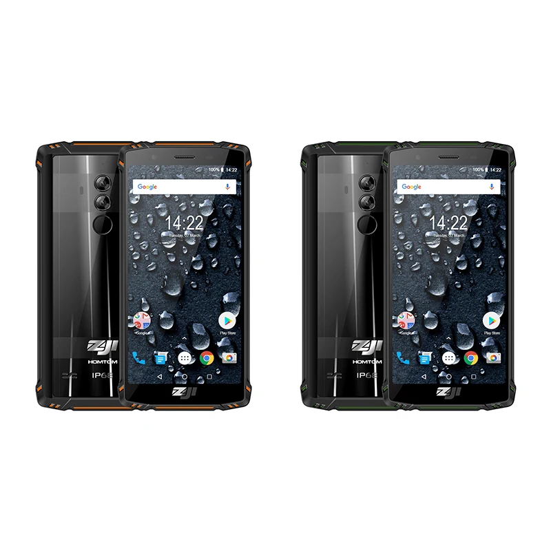  HOMTOM ZJI ZOJI Z9 Helio P23 IP68 Waterproof 4G LTE Smartphone Octa Core 5.7 inch 6GB RAM 64GB ROM 
