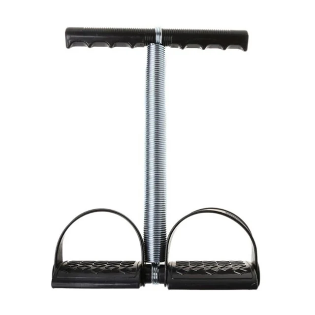 US $10.97 Elastic Sit Up Pull Rope Spring Tension Foot Pedal Abdomen Leg Exerciser Fitness Equipments Body Bu