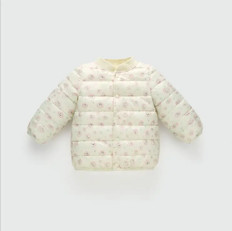 HziriP Новый 2018 Куртка, пальто для мальчиков Демисезонный детская толстая верхняя одежда на молнии одноцветное Цвета Модная одежда для детей 5