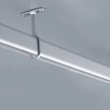 Новое поступление, анодированный серебристый светодиодный бар, алюминиевый профиль, светодиодные полосы, промышленные экструзионные светодиодные полосы из алюминия