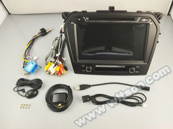 Discount 9" Special Car DVD for Suzuki Grand Vitara 2013-2017 with Tire Pressure Monitoring System Support & Front DVR Camera Support 2