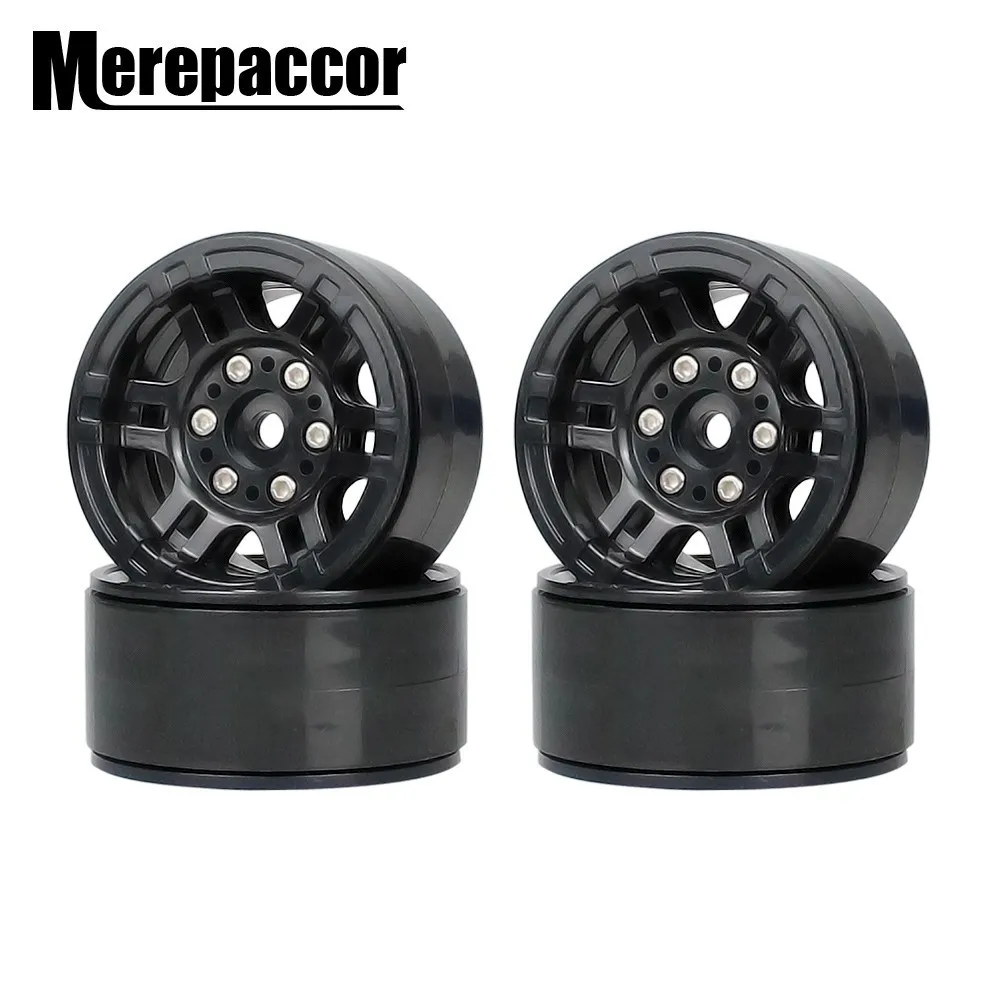 

4pcs/Lot plastic 1.9 inch BEADLOCK Wheel Rims for Axial SCX10 TAMIYA CC01 D90 D110 TF2 Wheel Hub Parts