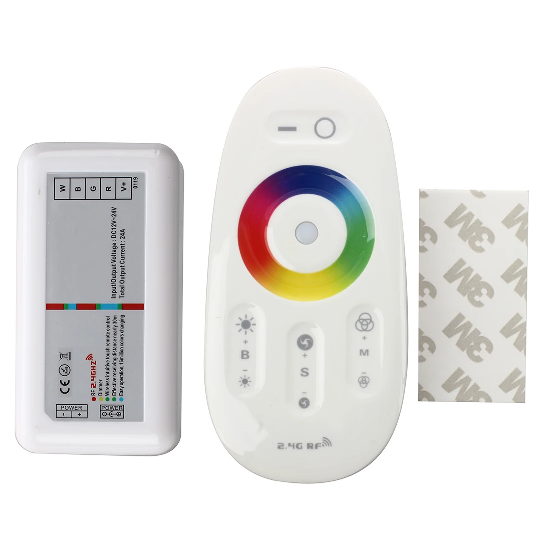 

LED Controller with Touch-Radio DC12-24V 2.4G Remote Control for RGBW Strip Wireless Control NEW