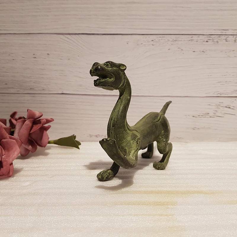 Antique bronze four-beast beast (2)