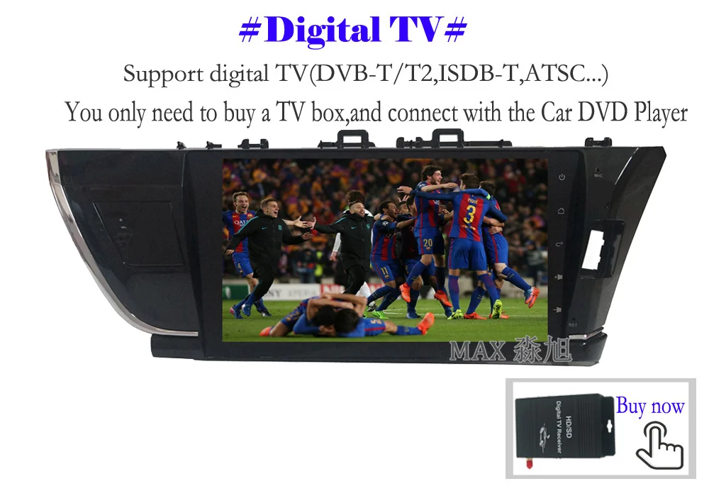 Top MAX 2G 32G Android 8.1 Car DVD Player for Toyota corolla 2014 2015 2016 Right Drive Car Radio RDS Bluetooth 4G WiFi SWC GPS Map 11