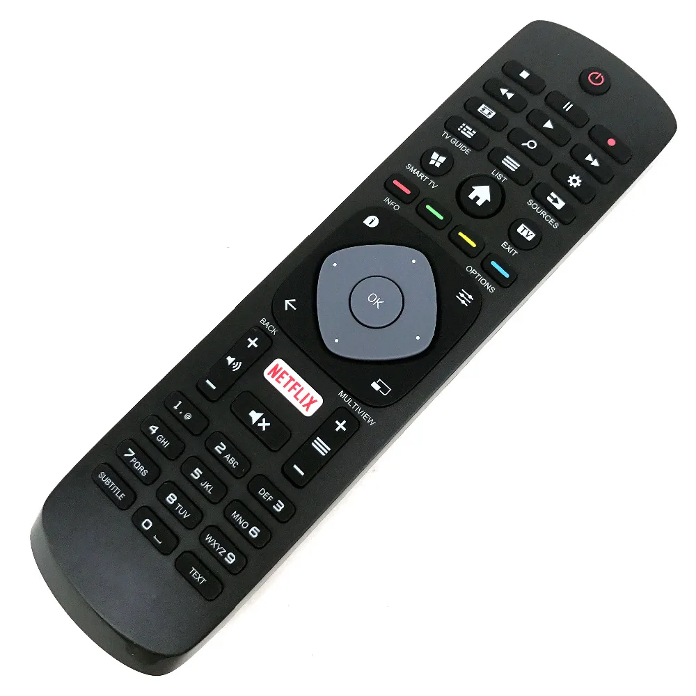 

NEW Original Replacement For Philips SMART TV Remote Control 398GR08BEPHN0012HT 1635008714 NETFLIX