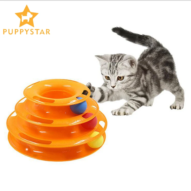 

Cat Toy Balls For Cats Solid Plastic Rounded Interactive Toy All Seasons Cats Training Pet Toys Cat Games Pet Products HZ0004