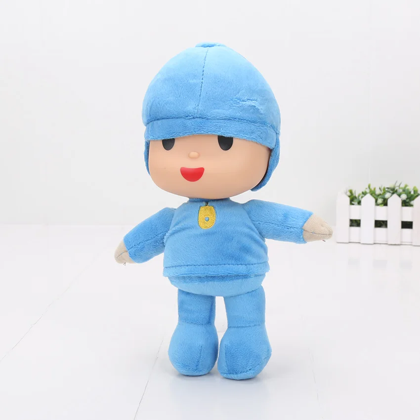 Новинка, 4 шт./лот, подарок для детей, Pocoyo Elly& Pato& POCOYO& Loula, мягкая кукла, плюшевые игрушки, хороший подарок для детей