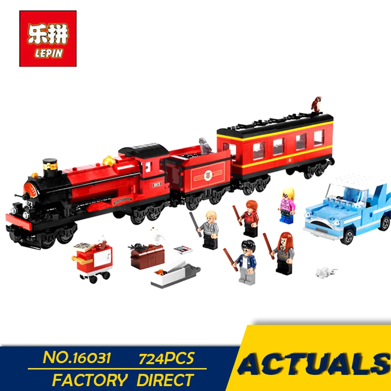 

LEPIN 16031 724Pcs Movie Series Funny The Hogwarts Express Set 4841 Building Blocks Bricks Educational Children Toys Model Gift