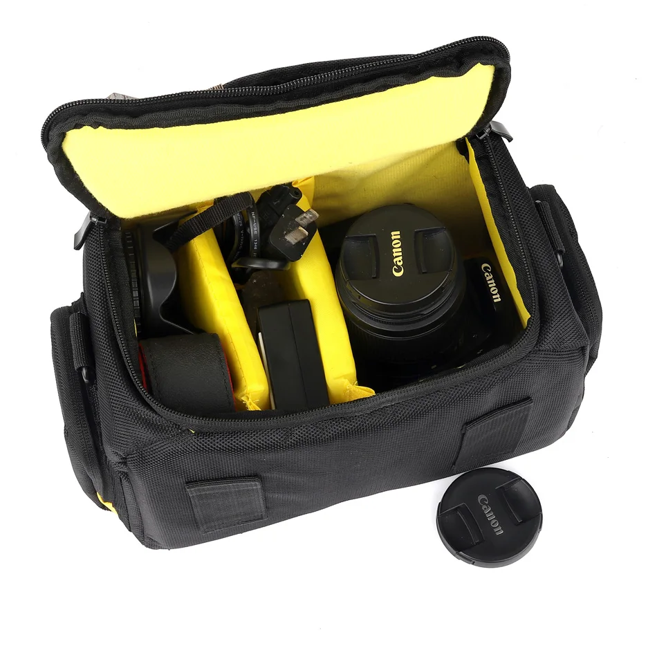 Чехол на плечо для DSLR камеры Canon EOS R 4000D 2000D 1300D 1200D 1100D 1000D 800D 760D 750D 700D 650D 600D 550D 500D