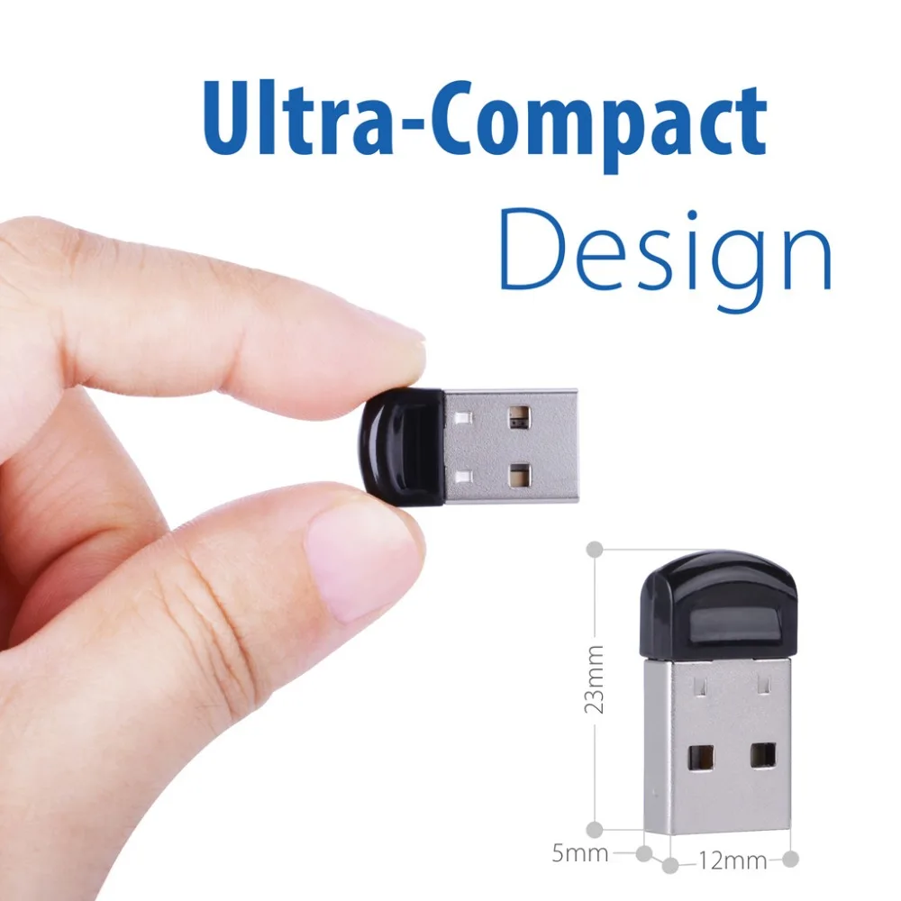 Avantree DG40S USB Bluetooth Adapter for PC Bluetooth Dongle 4 0 for Desktop Laptop Computer Mouse Keyboard Headphones