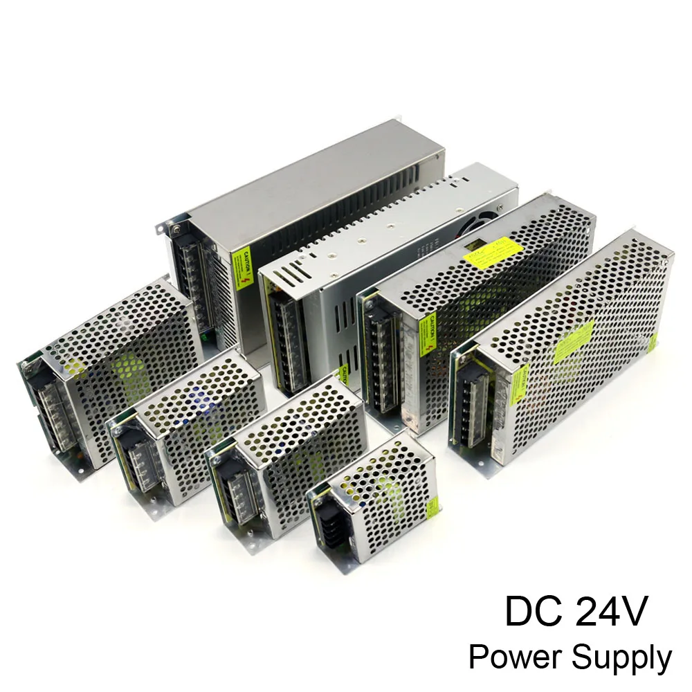Kopen AC naar DC 24 v 5A 10A 15A 20A 30A 40A 100 w 120 w 150 w 200 w 240 w 350 w 500 w 600 w 720 w 800 w 1000 w Led Voeding voor led verlichting