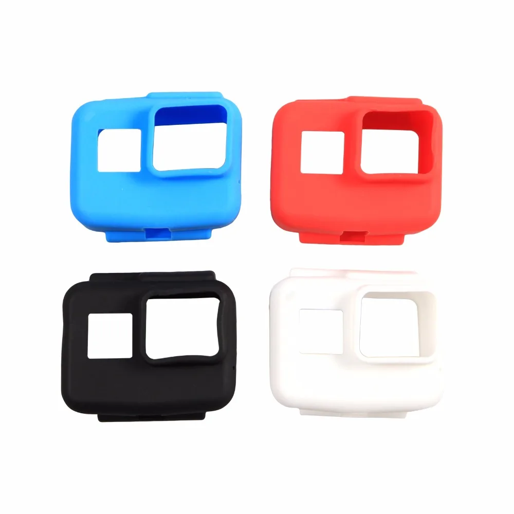 

Colorful Soft Silicone Rubber Frame Protective Case for GoPro Hero 5 6 7 Black Protective Cover for Go Pro 5 Camera Accessories