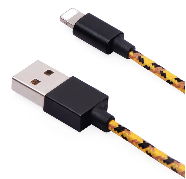 

USB Charger Cable for iPhone 5 5s 6 6s iPad SE for iPad Air Mini Wire 1m Car Fast Charging Cord Mobile Phone Cables