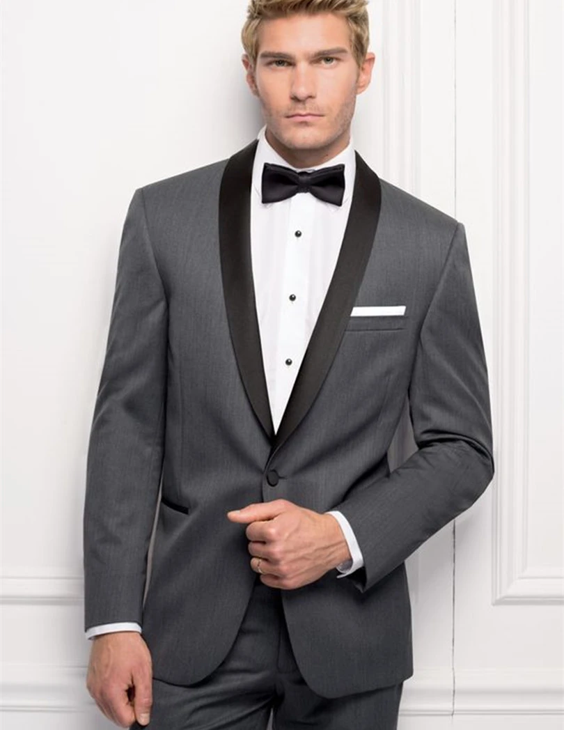 2018 Desain Terbaru Desain Pria Jas Abu Abu Terang Custom Made Suits Untuk Pernikahan Tuxedo Slim Fit Prom Suit Jaket Celana Custom Made Suits Suit For Weddingdesigner Men Suits Aliexpress