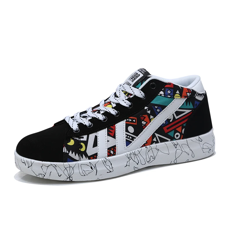

2019 New Lightweight Lace Up Sneakers Summer Breathable Men Shoes Men Canvas Shoes