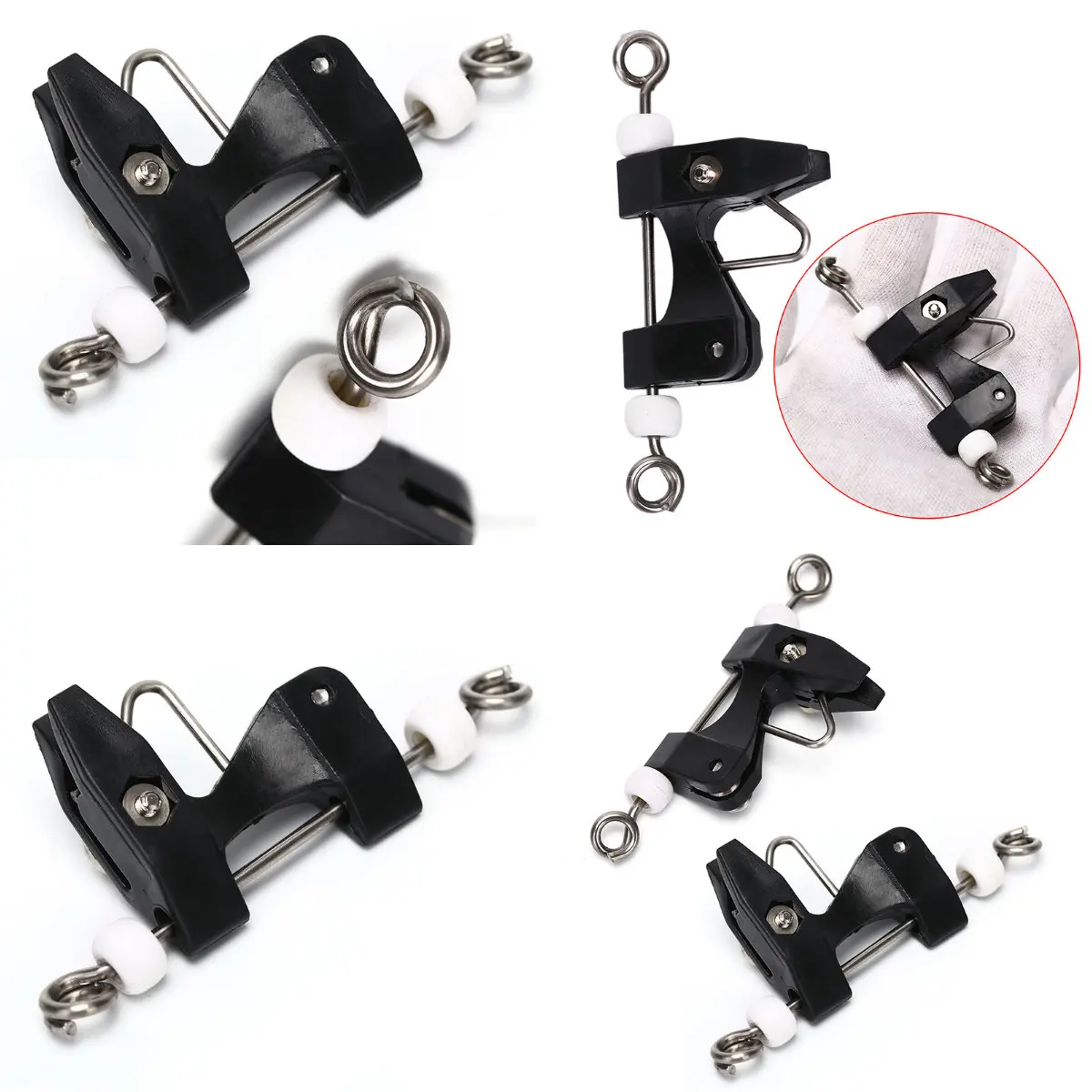 Downrigger Release Clips - Verstellbare Angelschnur-Clips Mit Hoher Spannung