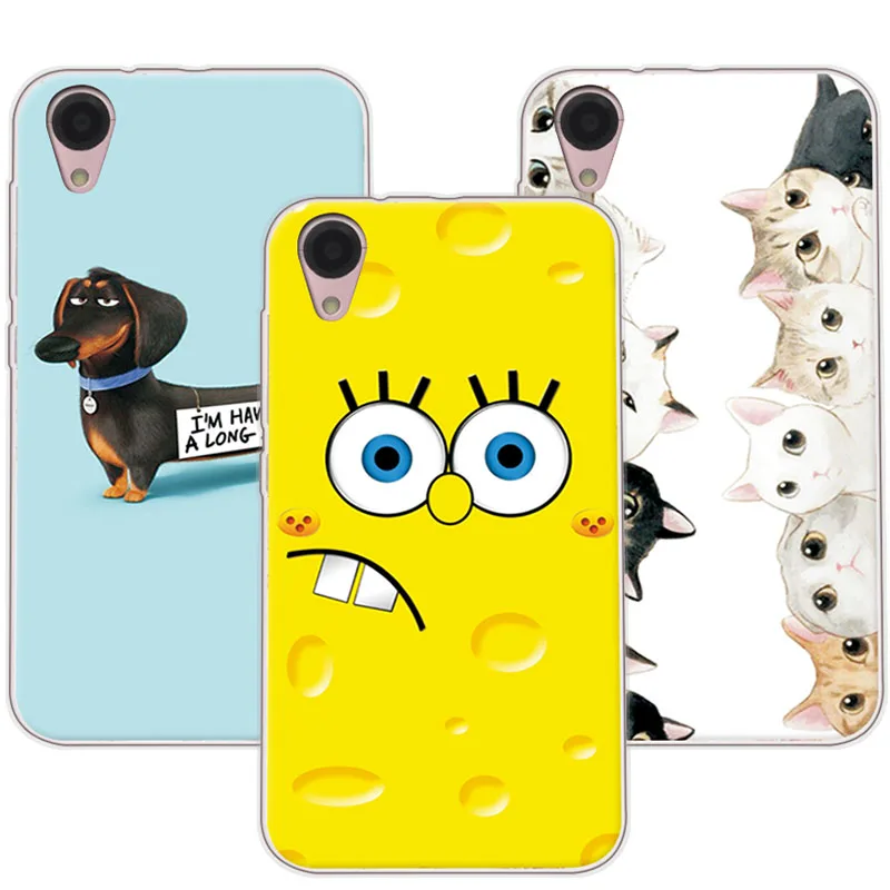 

For BQ BQ-4072 Strike Mini BQ 4072 fundas coque 4.0" Soft Silicone Case For BQ 4072 Case Bear Painting Protector