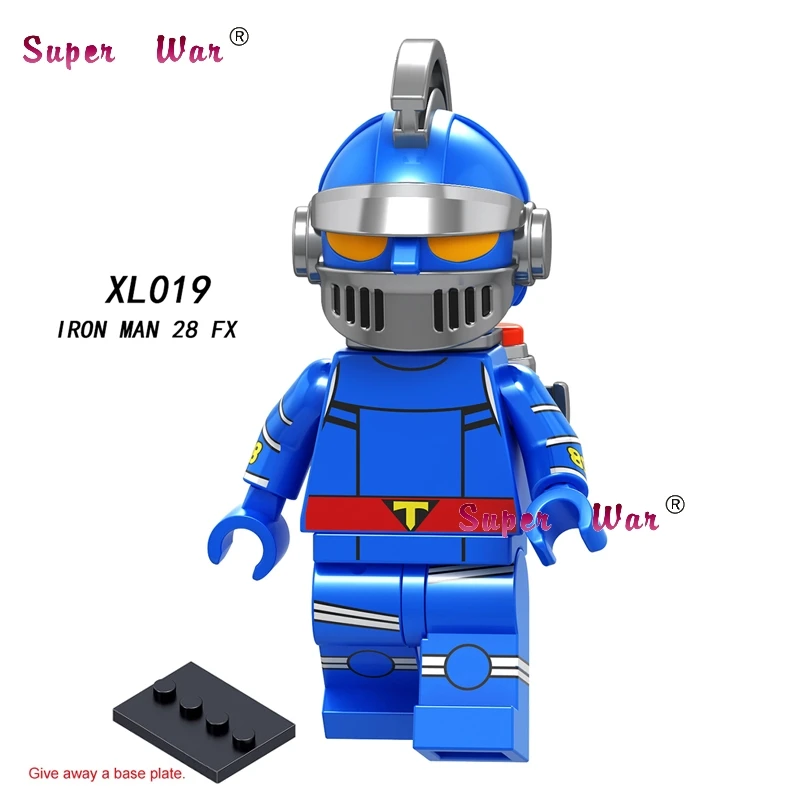 Одиночный EVA Masked Rider Baltan Seijin Kamen Rider V3 мазингер Z Beast King Golion Voltron Ultraman строительные блоки игрушки - Цвет: XL019