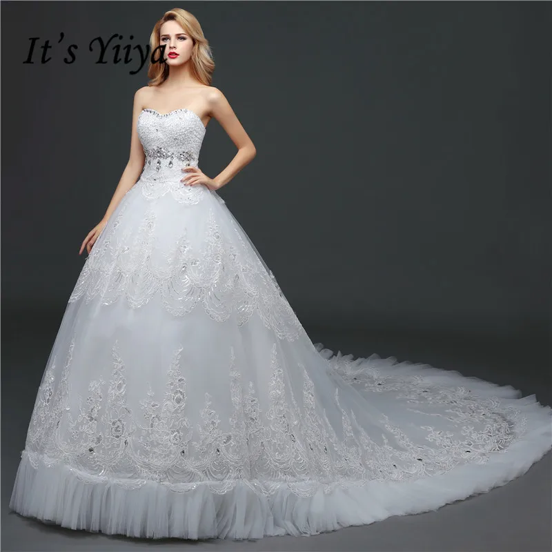 plus size strapless wedding gowns