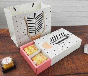 

18.5x12.5x5cm Simple flip box,moon cake,egg yolk,crisp,biscuit sugar,candy packing box(100piece\lot)