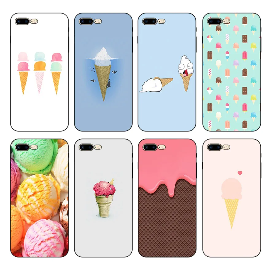

HOUSTMUST Riverdale Colorful Ice Cream For iPhone XS 5 5S 6 7 8 XSmax XR X 6plus 7plus 8plus phone case