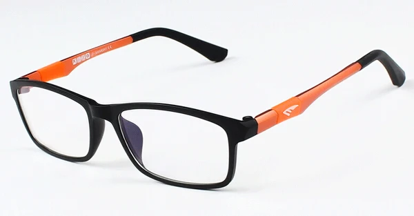 KATELUO ULTEM(PEI)-компьютерные очки с защитой от синей лазерной усталости, устойчивые к радиации очки для чтения очки, очки в оправе 13022 - Цвет оправы: Orange