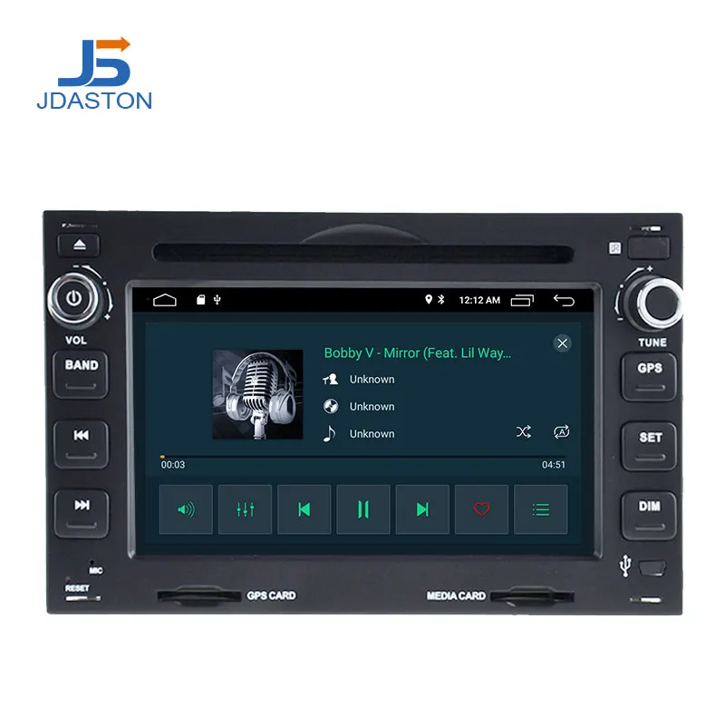 Perfect JDASTON ANDROID 9.1 Car DVD Player For VW Volkswagen PASSAT B5 MK5 GOLF POLO TRANSPORTER 2 Din Car Radio Multimedia GPS Navi RDS 2