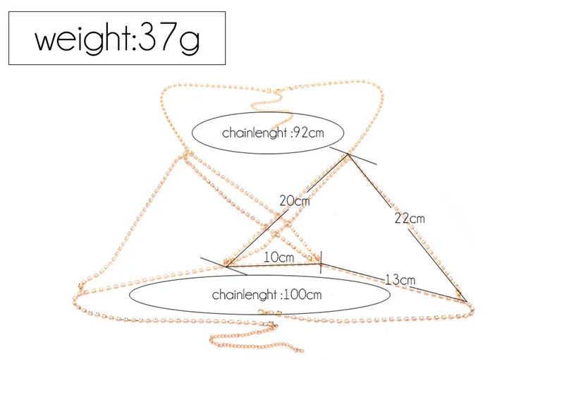 Блестящие стразы, цепочка на грудь, многослойная цепочка на грудь в стиле бохо, ювелирные изделия с кристаллами на грудь, украшения для тела для женщин