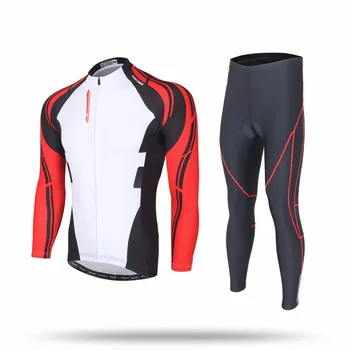 

XINTOWN Cycling Sets Long Sleeve Breathable Jersey Clothes Bicicleta Mountain Bike Ropa Ciclismo Bicycle Set Long Sleeve FENSUHO