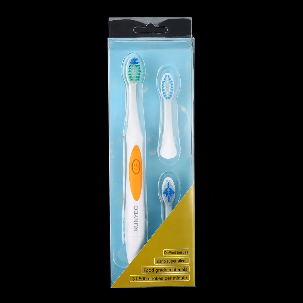 Electric Toothbrush Ultrasonic Eectric Tooth Brush 3 Different Type Heads NanoJW 