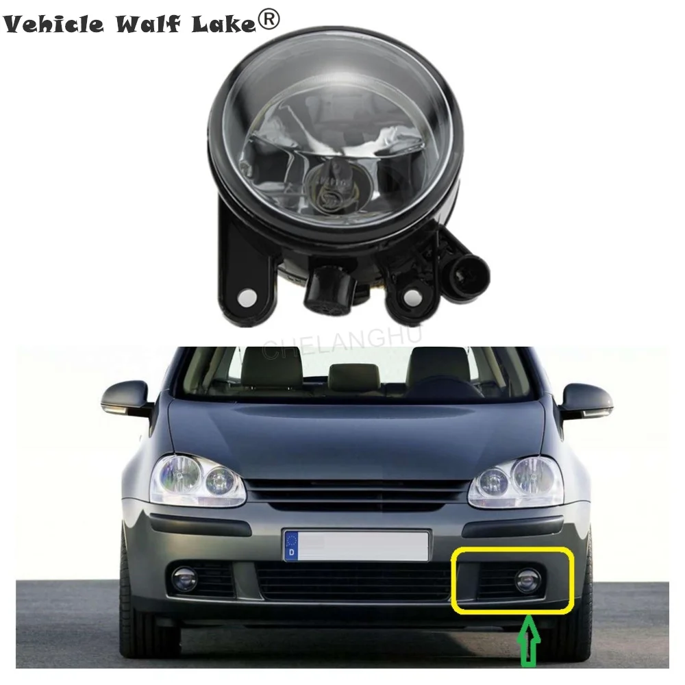 

Left Side fog lamp For VW Golf 5 A5 MK5 2004 2005 2006 2007 2008 2009 Car-styling Front Bumper Fog Light Fog Light With Bulbs