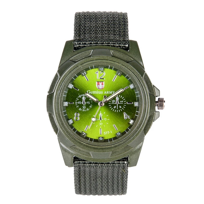 2019 drop shipping Men Nylon band Military watch Gemius Army watch High Quality Quartz Movement Men sports watch Casual wristwatches (9)