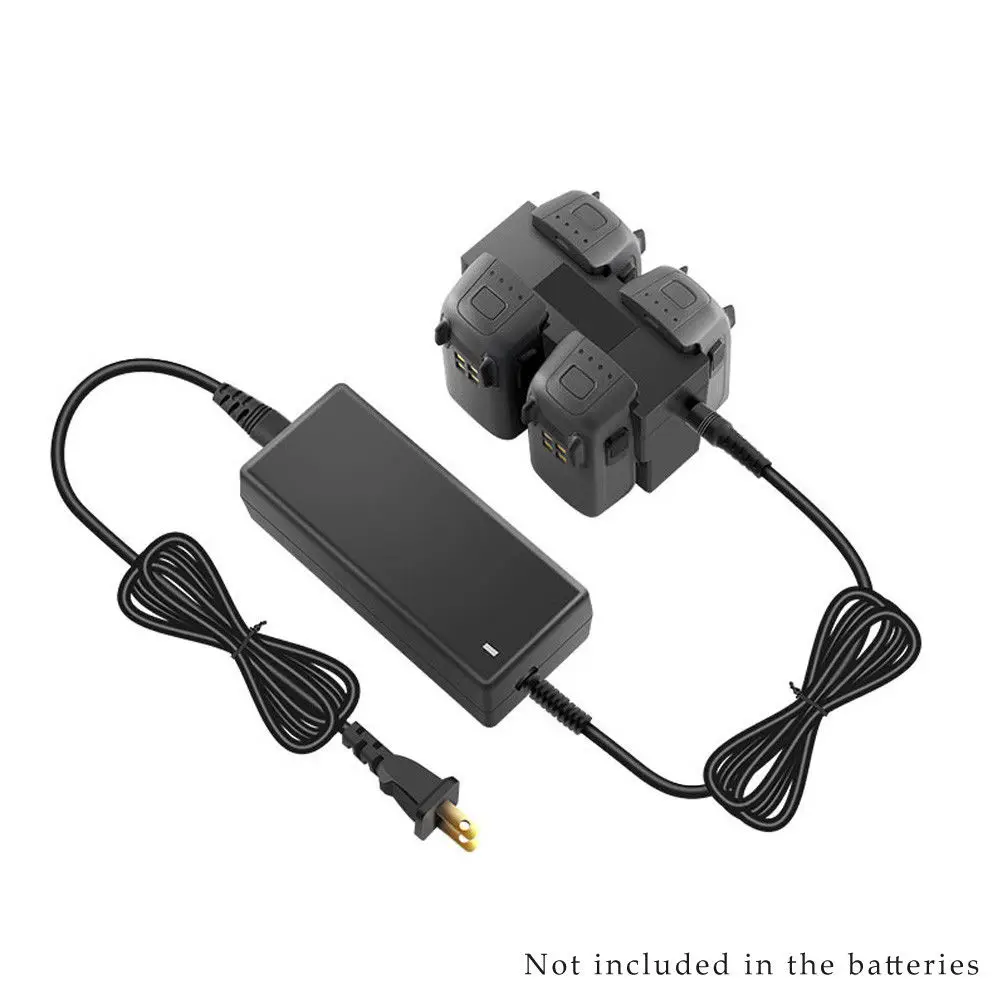

4 in 1 Battery Charger Digital display Split Charge board for DJI Spark Drone US/UK/EU/AU Plug