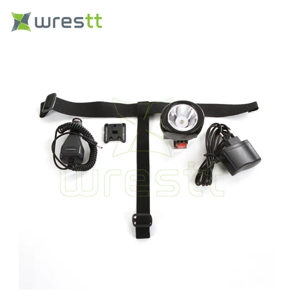 

100units/lot KL2.5LMB LED Mining Light all in one led safety cap lamp cordless mining light including the car charger