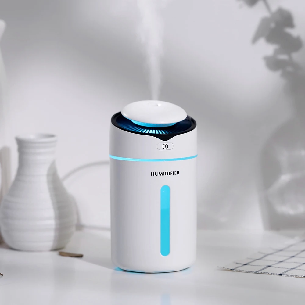 Безопасный Мини Usb увлажнитель воздуха для благовоний с ночными огнями Ароматерапия масло Арома диффузор тумана для автомобиля дома Рождество